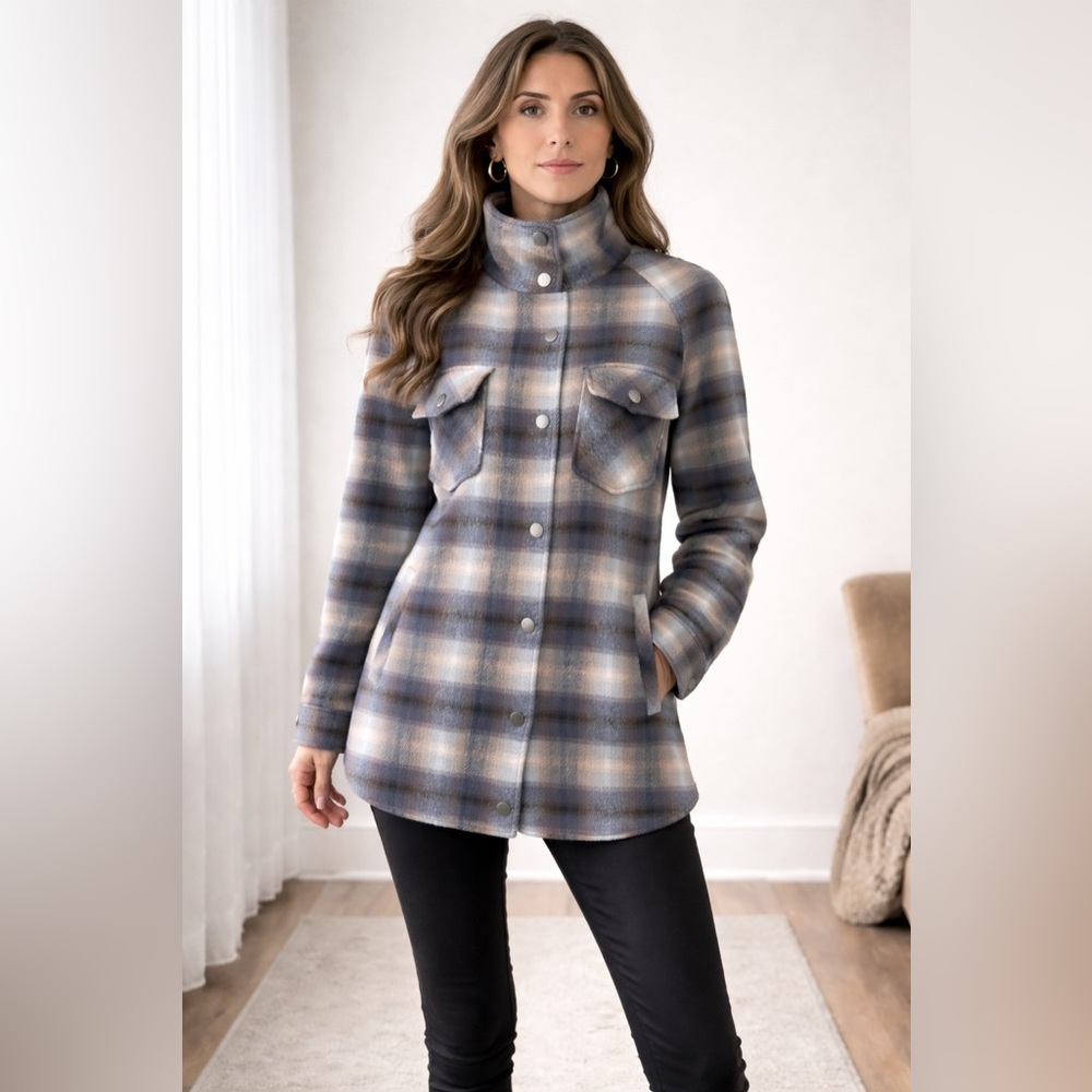 Joie || Woman’s plaid jacket size M
